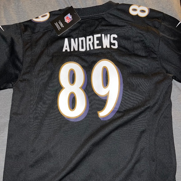 Nike Mark Andrews Black Baltimore Ravens Game Jersey - Picture 1 of 2